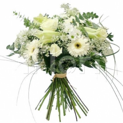 Buchet crin gerbera