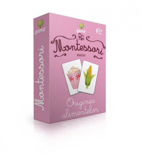 Originea alimentelor. Carduri montessori