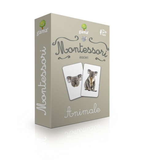 Animale. Carduri montessori