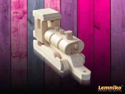 Locomotiva din lemn