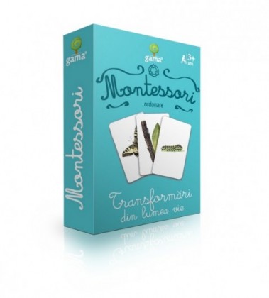 Transformări din lumea vie. Carduri montessori