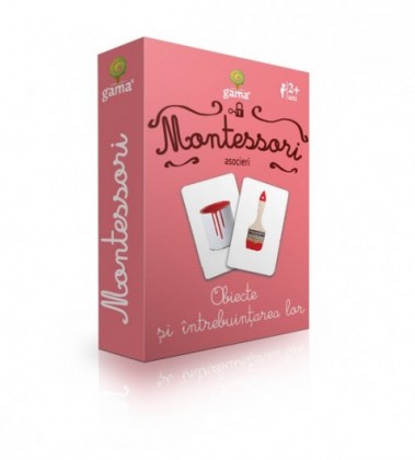 Obiecte şi întrebuinţarea lor. Carduri montessori