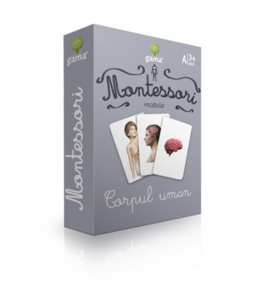 Corpul uman. Pachet carduri montessori