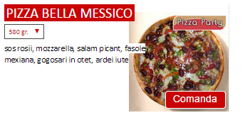 Pizza Bella Messico