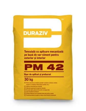 Mortar Tencuiala mecanizata var ciment