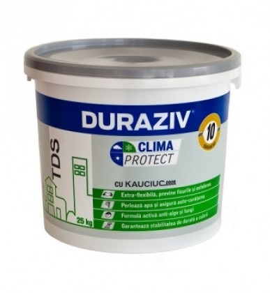 Tencuiala decorativa Clima Protect Duraziv cu CAUCIUC