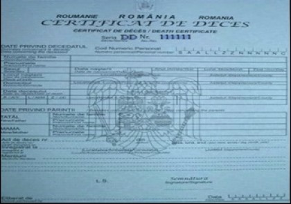 Declarare deces