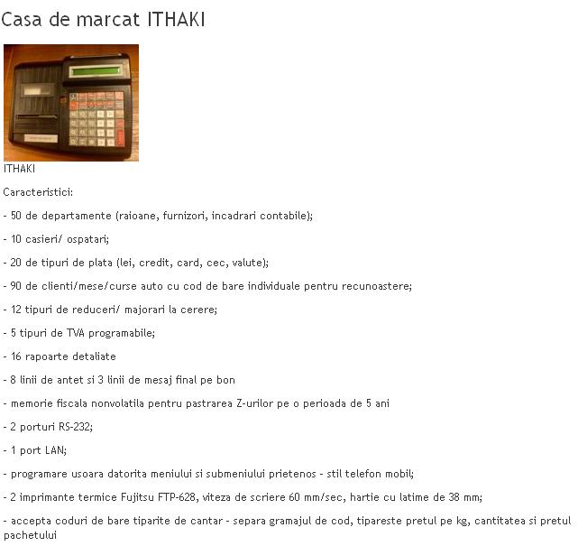 Case de marcat Ithaki