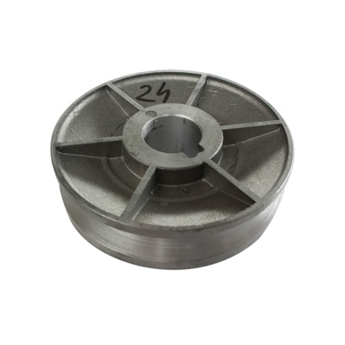 Fulie pentru motoare electrice 1 canal, ax 24 mm