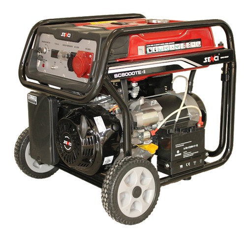 Generator de curent trifazat Senci SC-8000TE