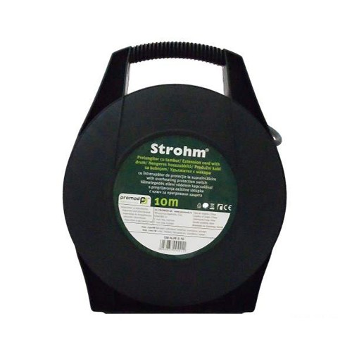 Prelungitor cu tambur plastic Strohm 10 m