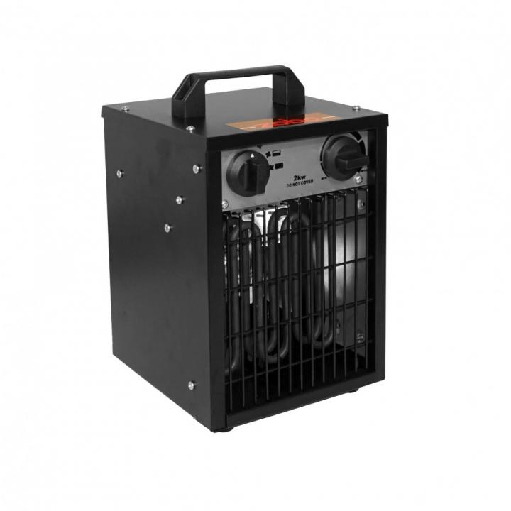 Aeroterma electrica Zobo ZB-EF2, 230 V, 2 kW, 186 m3/h