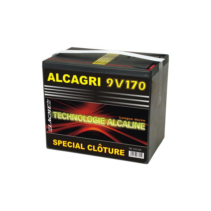 Baterie pentru gard electric Lacme Alcagri 9 V, 170 Ah