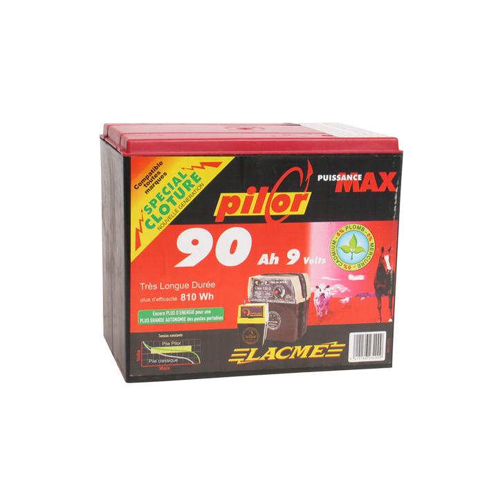 Baterie pentru gard electric Lacme Pilor 9 V, 90 Ah