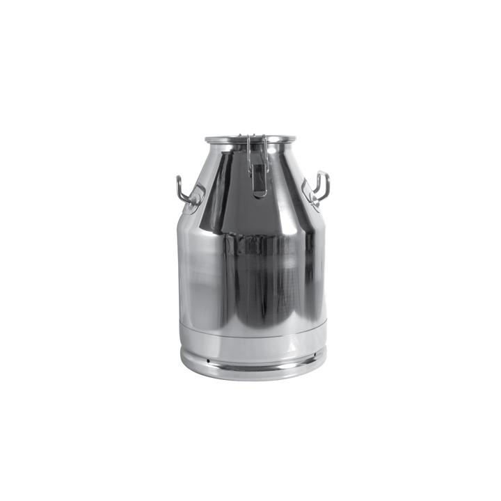 Bidon de transport din inox cu capac 30 litri, D180