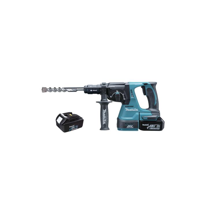 Ciocan rotopercutor SDS-Plus cu acumulator Makita DHR243RFE