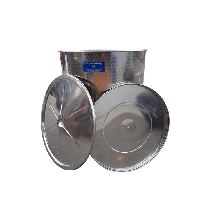 Cisterna din inox cu capac SPO1000, 1000 litri