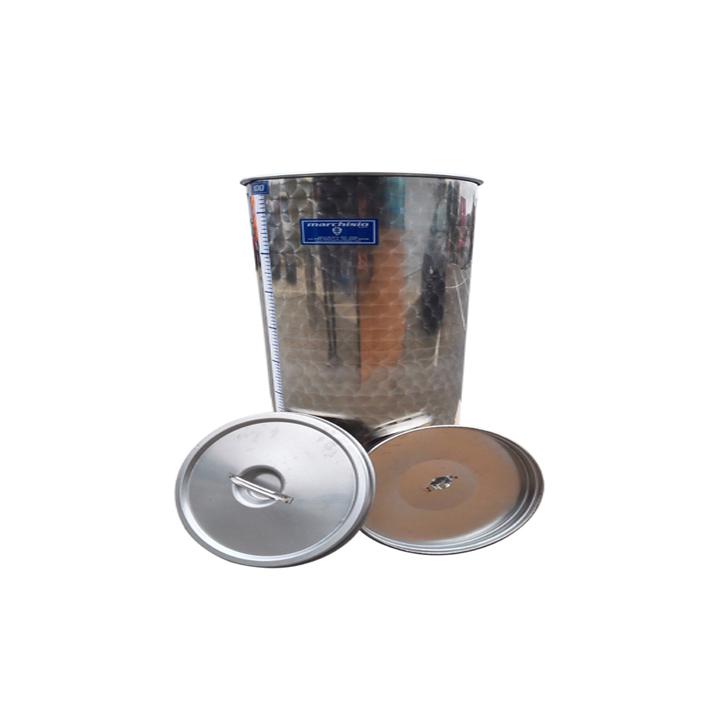 Cisterna din inox cu capac SPO80, 80 litri