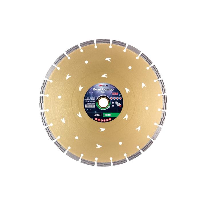 Disc diamantat asfalt/beton Diatech Road Combo Star