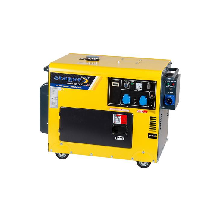Generator de curent monofazat Stager DG 5500S+ATS