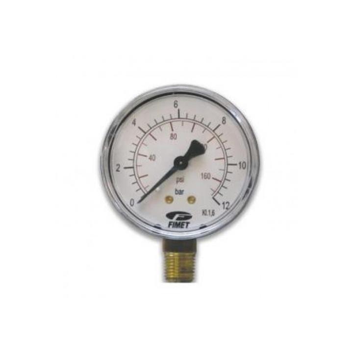 Manometru radial D63 mm, 1/4", 0-4 bar