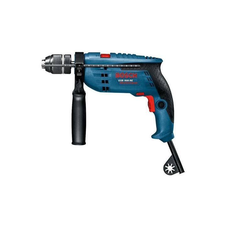 Masina de gaurit cu percutie Bosch GSB 1600 RE, 701 W, 16 mm