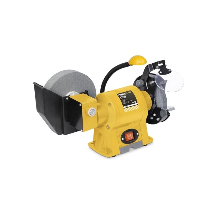 Polizor de banc Power Plus POWX1250, 350 W, 150/200 mm
