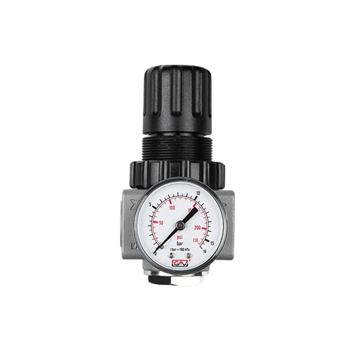 Regulator de presiune cu manometru GAV R 300, 1", 0-12 bar