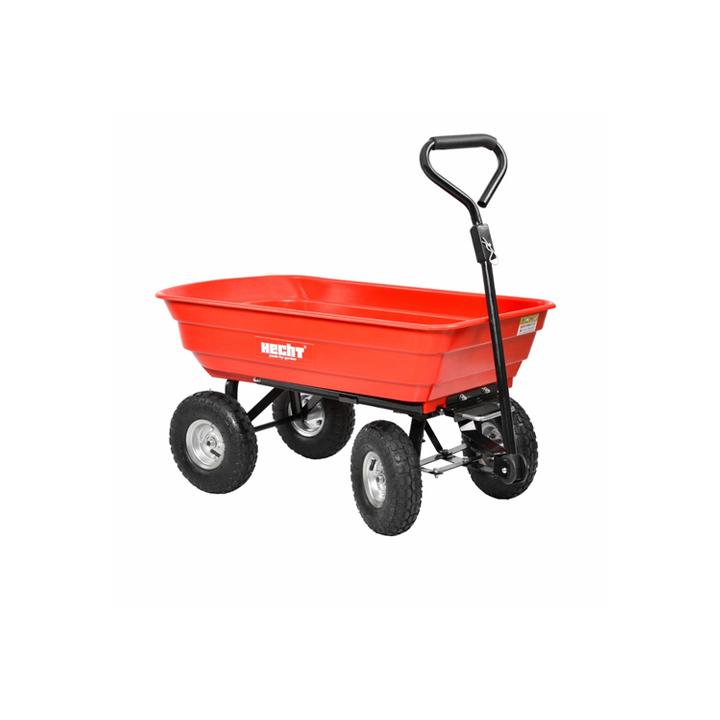 Remorca pentru tractorase de tuns iarba Hecht 52145, 250 kg