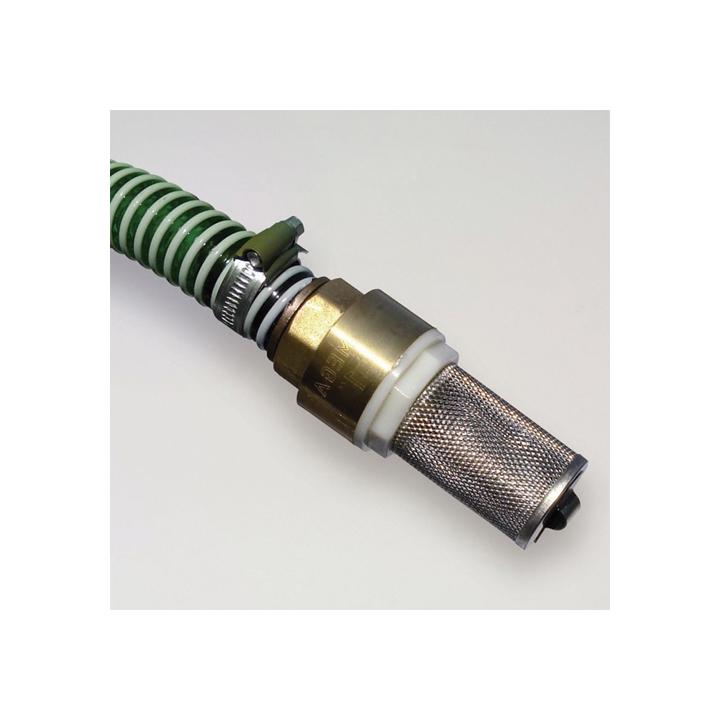 Set furtun absorbtie cu spira din PVC 25 mm (1") x 10 m