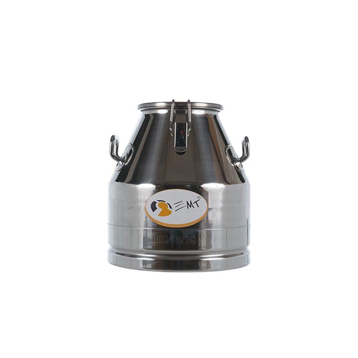 Bidon de transport din inox cu capac 20 litri, D180