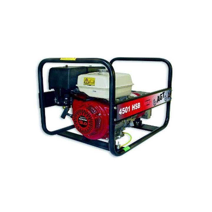 Generator de curent monofazat AGT 4501 HSB, 4.2 kVA, benzina