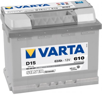 Baterie auto Varta 63 Ah Silver