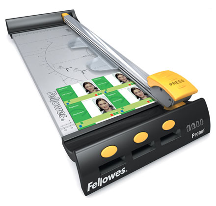 Ghilotină cu cuţit circular (trimmer), capacitate tăiere 10 coli, FELLOWES Proton