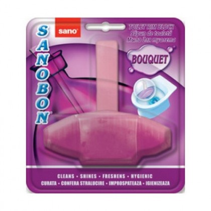 Odorizant solid vas toaletă, 55 gr, SANO Bon Bouquet