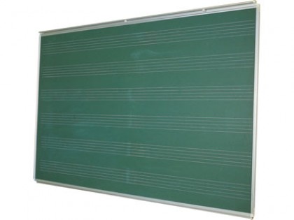 Tablă pentru cretă, matematică, 120x200 cm