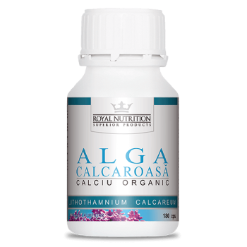 Alga Calcaroasa Calciu Organic 180 capsule