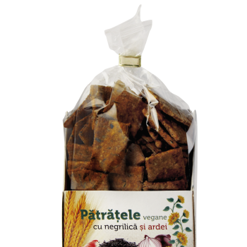 Patratele vegane cu negrilica si ardei - STOC EPUIZAT