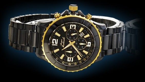 W1756-Ceas mecanism elvetian -Golden Nutcracker W1756