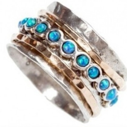 Inel argint si goldfilled - opal-258RG