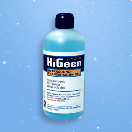 HiGeen Ultrasound transmision Gel
