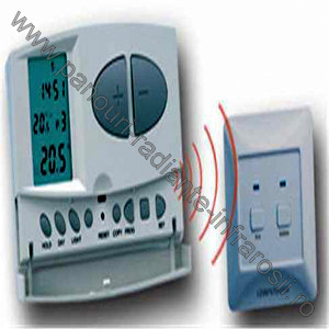 Termostat electronic wireless programabil 8A