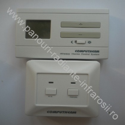 Termostat electronic wireless neprogramabil 8A