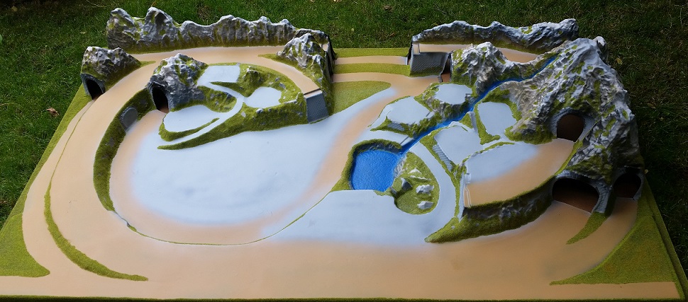 Diorama Mittenwald HO