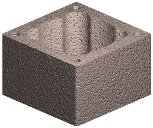 Cos de fum ceramica EKO Universal