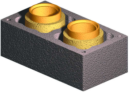 Cos de fum ceramica EKO Universal