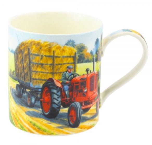 Cana tractor din portelan