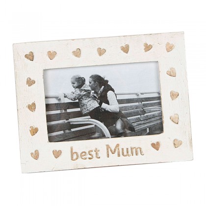 Rama foto din lemn de mango Best Mum