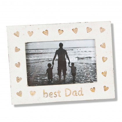 Rama foto lemn de mango Best Dad