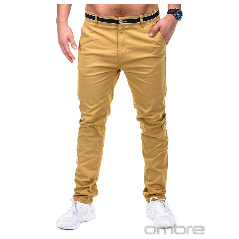 Pantaloni barbati p156-bej